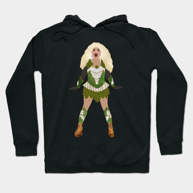 Baga Chipz drag queen Hoodie by rachaelthegreat